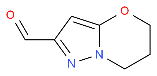 6,7-Dihydro-5H-pyrazolo[5,1-b][1,3]oxazine-2-carbaldehyde_Molecular_structure_CAS_623565-63-9)