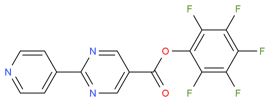 Pentafluorophenyl 2-pyridin-4-ylpyrimidine-5-carboxylate 97%_Molecular_structure_CAS_946409-27-4)