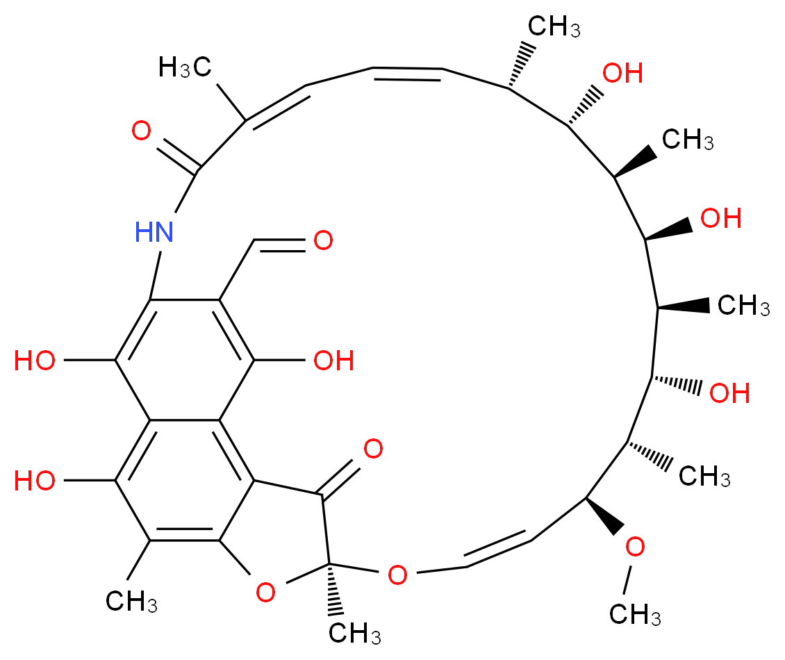 3-Formyl-25-desacetyl RifamycinDISCONTINUED_Molecular_structure_CAS_16783-97-4)