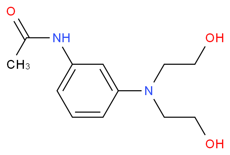 N-(3-Bis(2-hydroxyethylamino)phenyl)acetamide_Molecular_structure_CAS_92-02-4)