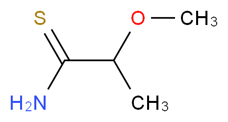 2-methoxypropanethioamide_Molecular_structure_CAS_)