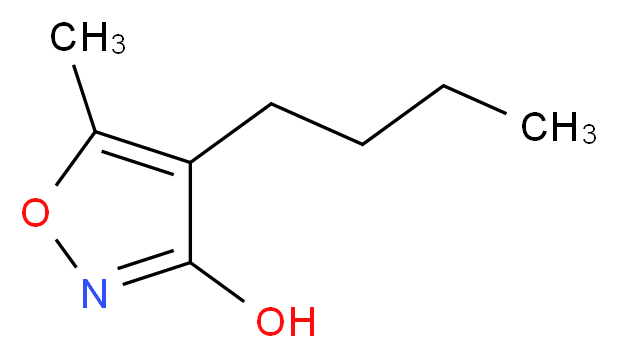 4-Butyl-5-methyl-3-isoxazolol_Molecular_structure_CAS_96520-39-7)