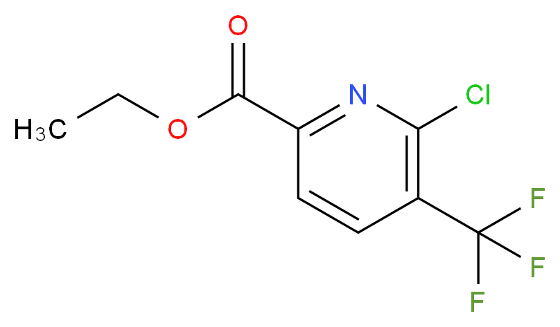 Ethyl 6-chloro-5-(trifluoromethyl)picolinate_Molecular_structure_CAS_850864-57-2)
