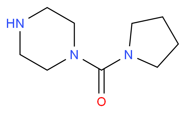 (Piperazin-1-yl)(pyrrolidin-1-yl)methanone_Molecular_structure_CAS_73331-93-8)