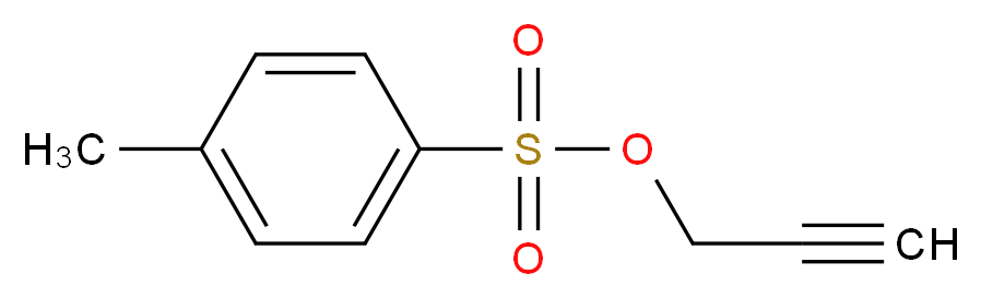 Propargyl p-toluenesulfonate_Molecular_structure_CAS_6165-76-0)