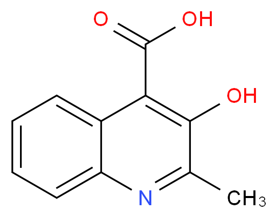 3-Hydroxy-2-methyl-4-quinolinecarboxylic acid_Molecular_structure_CAS_117-57-7)