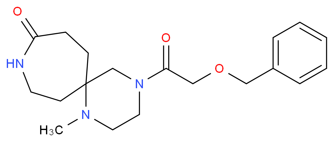 4-[(benzyloxy)acetyl]-1-methyl-1,4,9-triazaspiro[5.6]dodecan-10-one_Molecular_structure_CAS_)