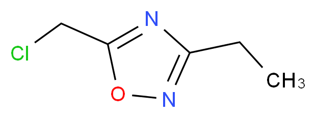5-(chloromethyl)-3-ethyl-1,2,4-oxadiazole_Molecular_structure_CAS_50737-34-3)