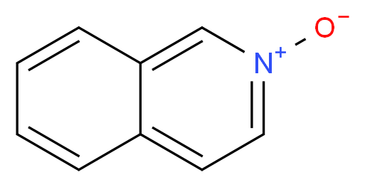 Isoquinoline N-oxide_Molecular_structure_CAS_1532-72-5)