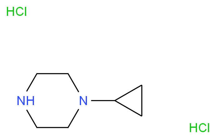 1-Cyclopropylpiperazine dihydrochloride_Molecular_structure_CAS_139256-79-4)