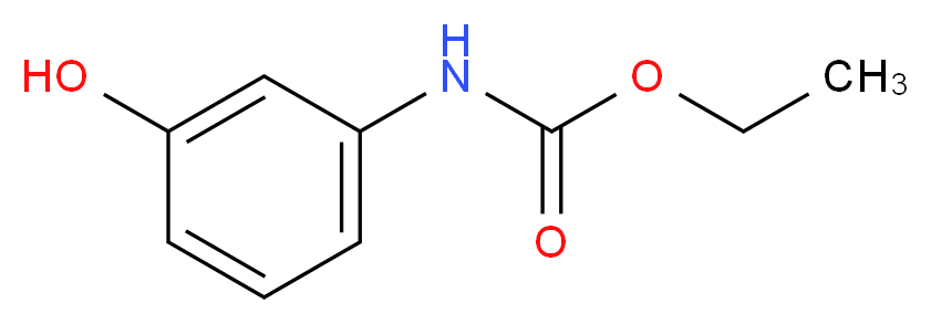 (3-Hydroxy-phenyl)-carbamic acid ethyl ester_Molecular_structure_CAS_7159-96-8)
