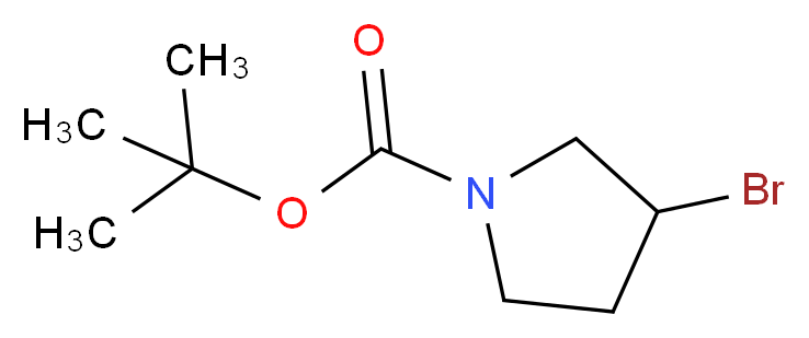 (±)-1-Boc-3-bromopyrrolidine_Molecular_structure_CAS_939793-16-5)
