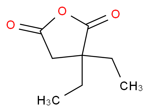 3,3-diethyldihydrofuran-2,5-dione_Molecular_structure_CAS_2840-69-9)