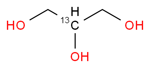 Glycerol-2-13C,d8_Molecular_structure_CAS_)