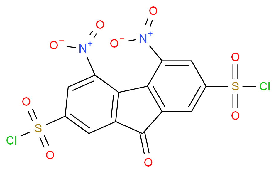 4,5-Dinitrofluorenone-2,7-disulphonyl chloride_Molecular_structure_CAS_)