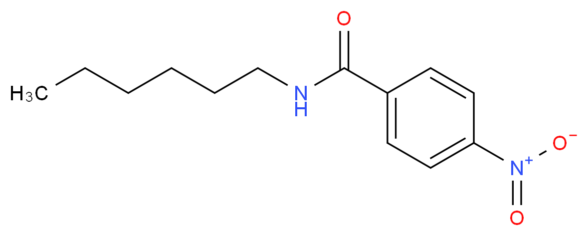 N-n-Hexyl-4-nitrobenzamide_Molecular_structure_CAS_)