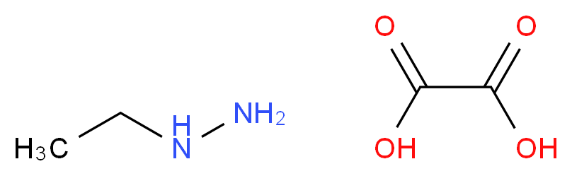 ethylhydrazine; oxalic acid_Molecular_structure_CAS_)