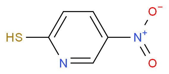 5-Nitro-2-pyridinethiol_Molecular_structure_CAS_2127-09-5)