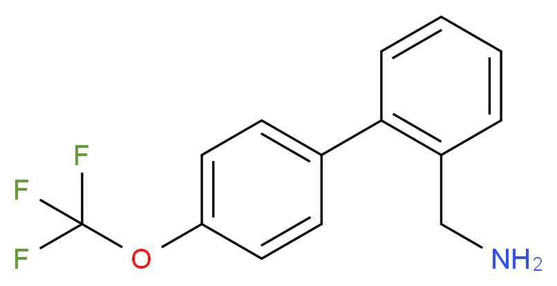 1-[4'-(trifluoromethoxy)biphenyl-2-yl]methanamine_Molecular_structure_CAS_)
