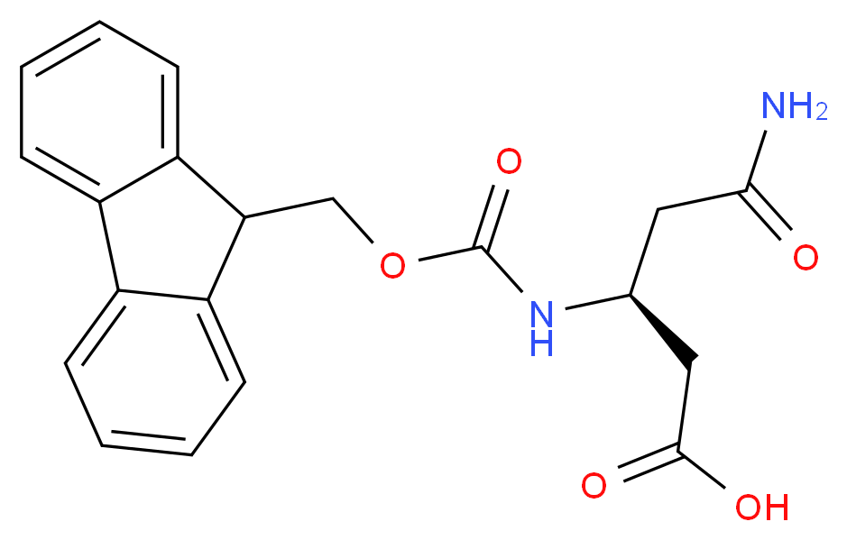 Fmoc-β-Gln-OH_Molecular_structure_CAS_283160-18-9)