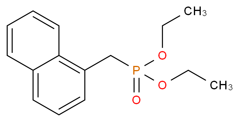 Diethyl 1-naphthylmethylphosphonate_Molecular_structure_CAS_53575-08-9)