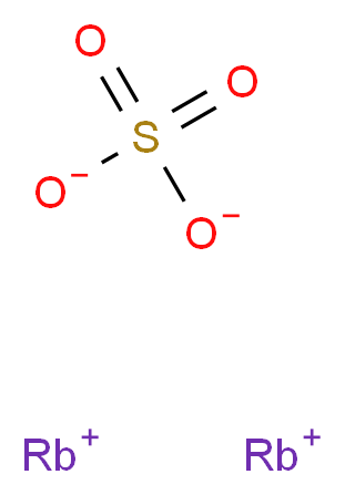 Rubidium sulfate, Puratronic&reg;_Molecular_structure_CAS_7488-54-2)