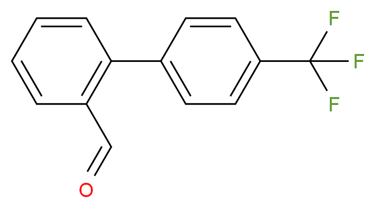4'-(trifluoromethyl)biphenyl-2-carbaldehyde_Molecular_structure_CAS_84392-23-4)