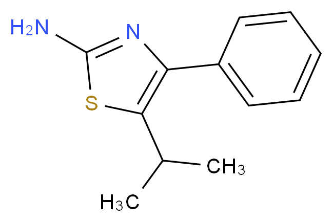 5-isopropyl-4-phenyl-1,3-thiazol-2-amine_Molecular_structure_CAS_)