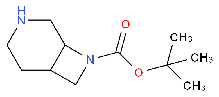 tert-butyl 3,8-diazabicyclo[4.2.0]octane-8-carboxylate_Molecular_structure_CAS_848591-80-0)