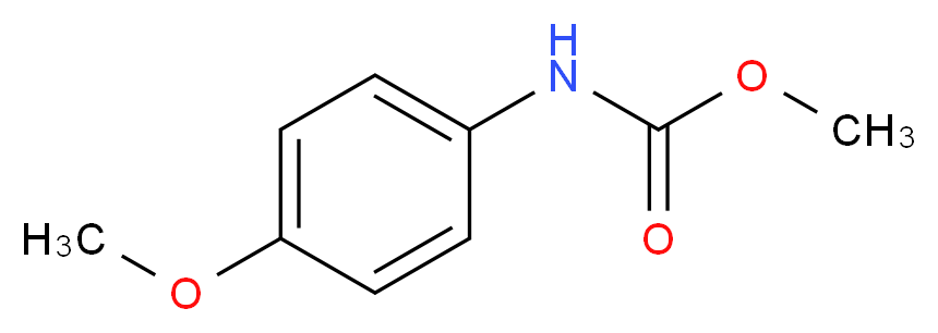 Methyl N-(4-methoxyphenyl)carbamate_Molecular_structure_CAS_14803-72-6)