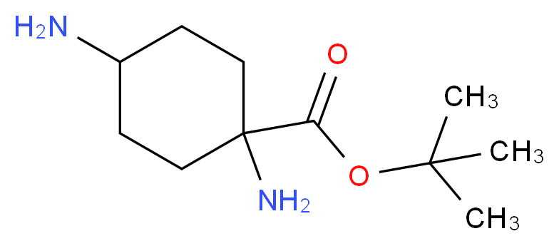 1-Boc-1,4-cyclohexanediamine_Molecular_structure_CAS_195314-59-1)