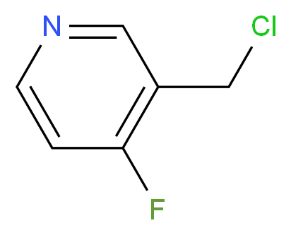 3-(chloromethyl)-4-fluoropyridine_Molecular_structure_CAS_1060809-41-7)