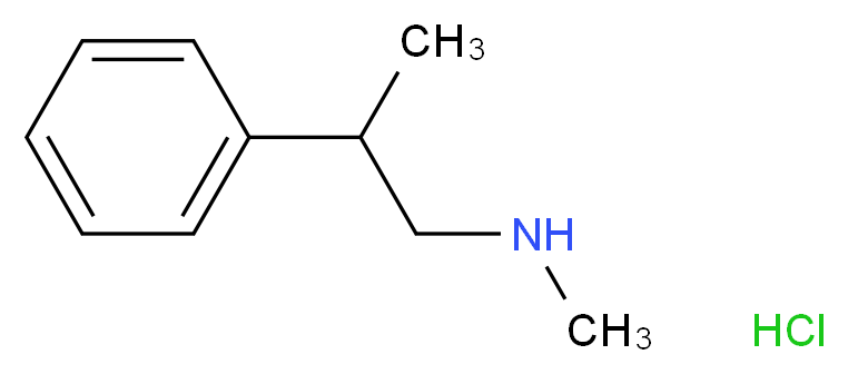 Phenylpropylmethylamine Hydrochloride_Molecular_structure_CAS_5969-39-1)