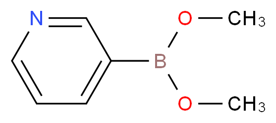 Pyridine-3-boronic acid dimethyl ester_Molecular_structure_CAS_)