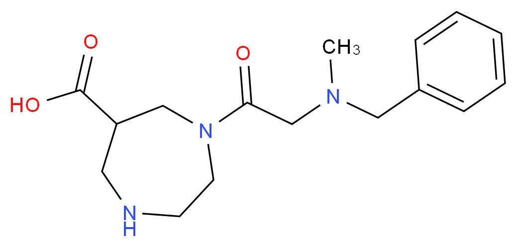 1-(N-benzyl-N-methylglycyl)-1,4-diazepane-6-carboxylic acid_Molecular_structure_CAS_)