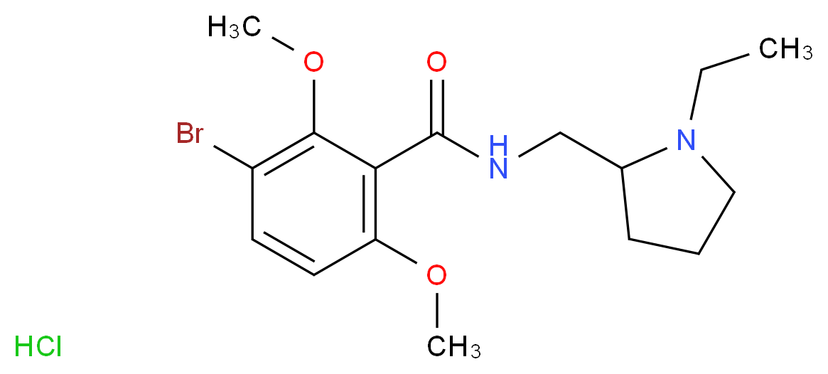REMOXIPRIDE HYDROCHLORIDE_Molecular_structure_CAS_73220-03-8)