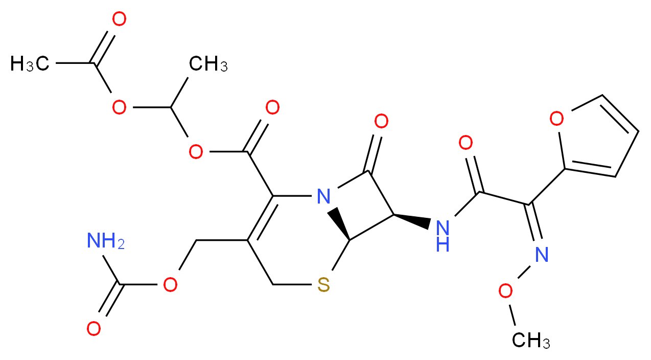 Cefuroxime Axetil_Molecular_structure_CAS_64544-07-6)