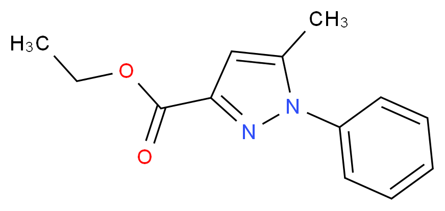 Ethyl 5-methyl-1-phenyl-1H-pyrazole-3-carboxylate_Molecular_structure_CAS_)