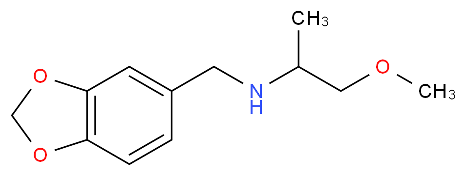 (1,3-benzodioxol-5-ylmethyl)(2-methoxy-1-methylethyl)amine_Molecular_structure_CAS_418780-46-8)