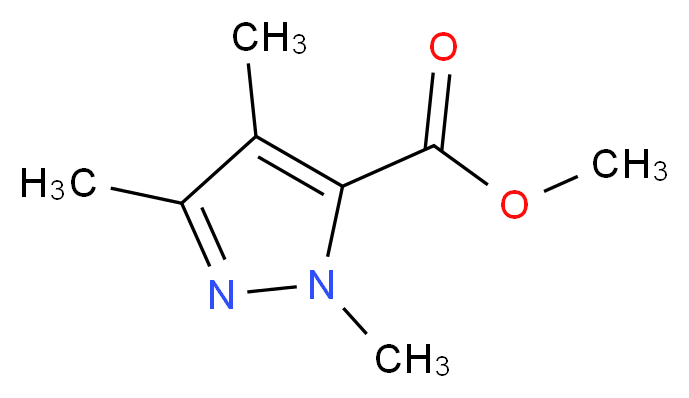 Methyl 1,3,4-trimethyl-1H-pyrazole-5-carboxylate_Molecular_structure_CAS_773136-70-2)