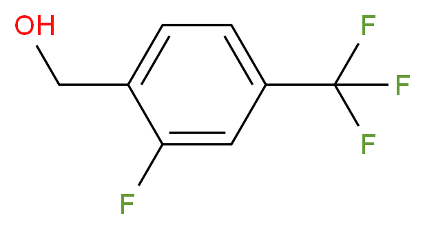 2-Fluoro-4-(trifluoromethyl)benzyl alcohol 97%_Molecular_structure_CAS_197239-49-9)
