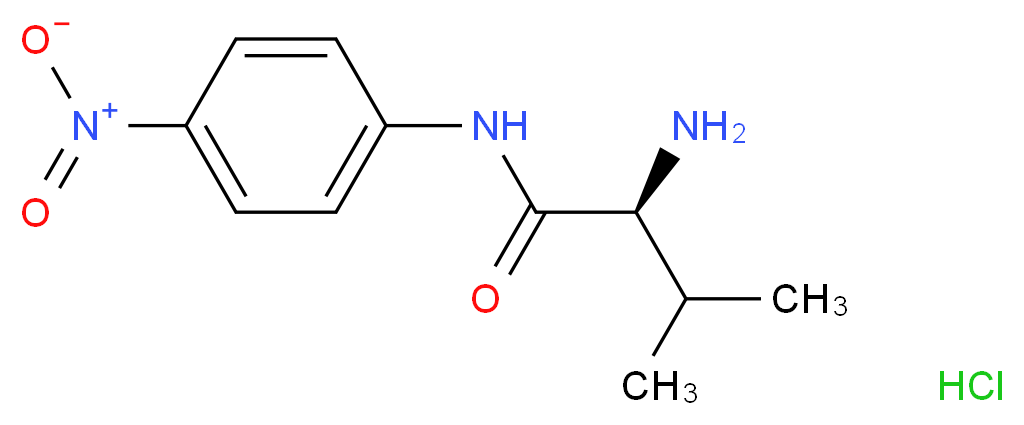 L-Valine p-nitroanilide hydrochloride_Molecular_structure_CAS_77835-49-5)