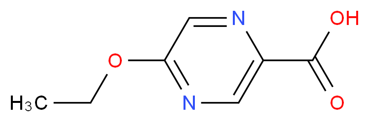 5-Ethoxypyrazine-2-carboxylic acid_Molecular_structure_CAS_1220330-11-9)