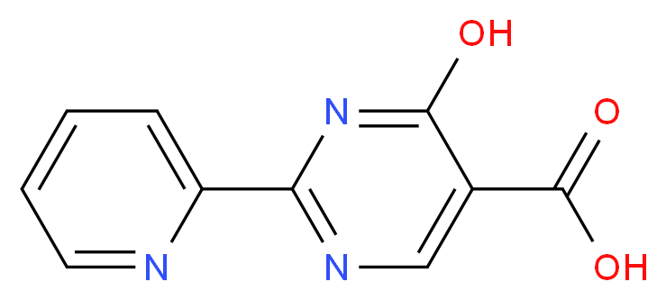 4-Hydroxy-2-(2-pyridinyl)-5-pyrimidinecarboxylicacid_Molecular_structure_CAS_56406-45-2)