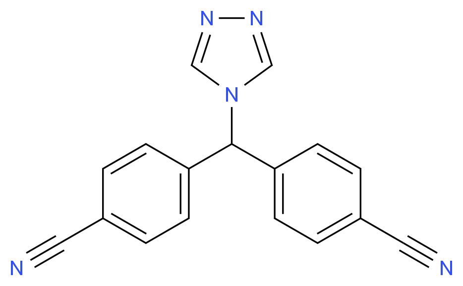 4,4'-(4h-1,2,4-triazol-4-ylmethylene)bisbenzonitrile_Molecular_structure_CAS_112809-52-6)