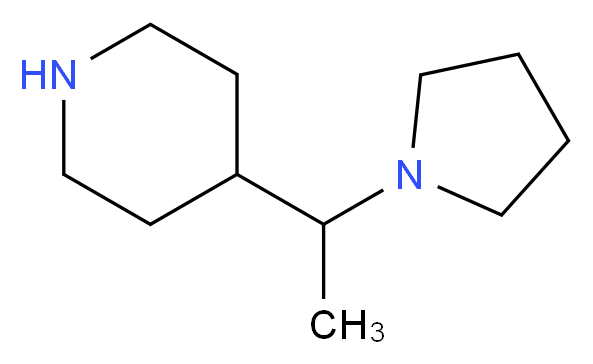 4-(1-pyrrolidin-1-ylethyl)piperidine_Molecular_structure_CAS_933682-80-5)