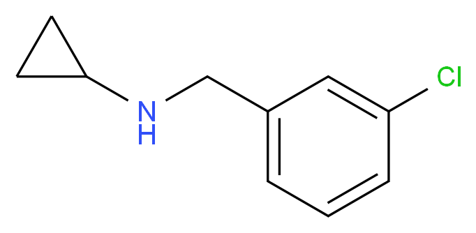 (3-chlorobenzyl)cyclopropylamine_Molecular_structure_CAS_51586-21-1)
