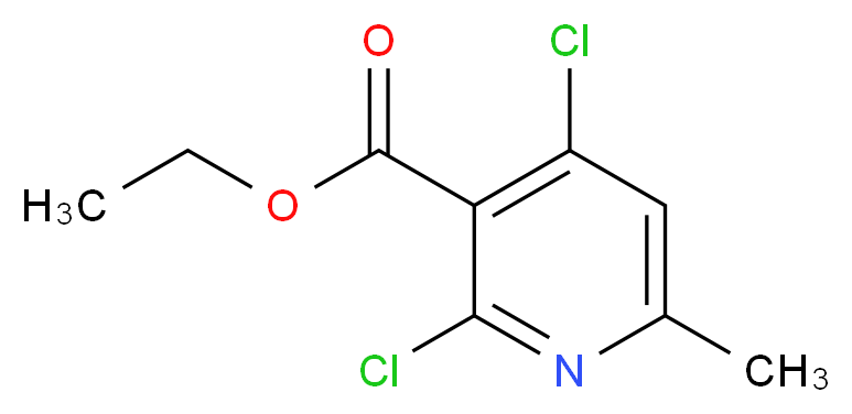 Ethyl 2,4-dichloro-6-methylnicotinate_Molecular_structure_CAS_86129-63-7)