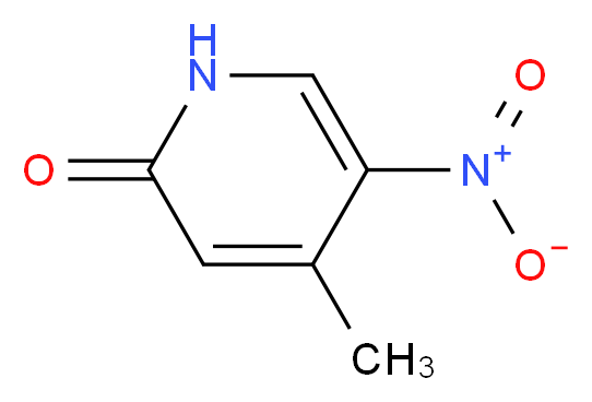 4-methyl-5-nitro-1,2-dihydropyridin-2-one_Molecular_structure_CAS_)