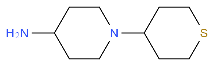 1-(tetrahydro-2H-thiopyran-4-yl)-4-piperidinamine_Molecular_structure_CAS_1158774-67-4)